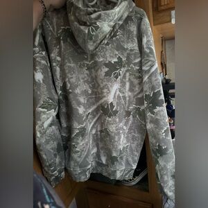 Chelsea DeBoer In The Woods Camo hoodie